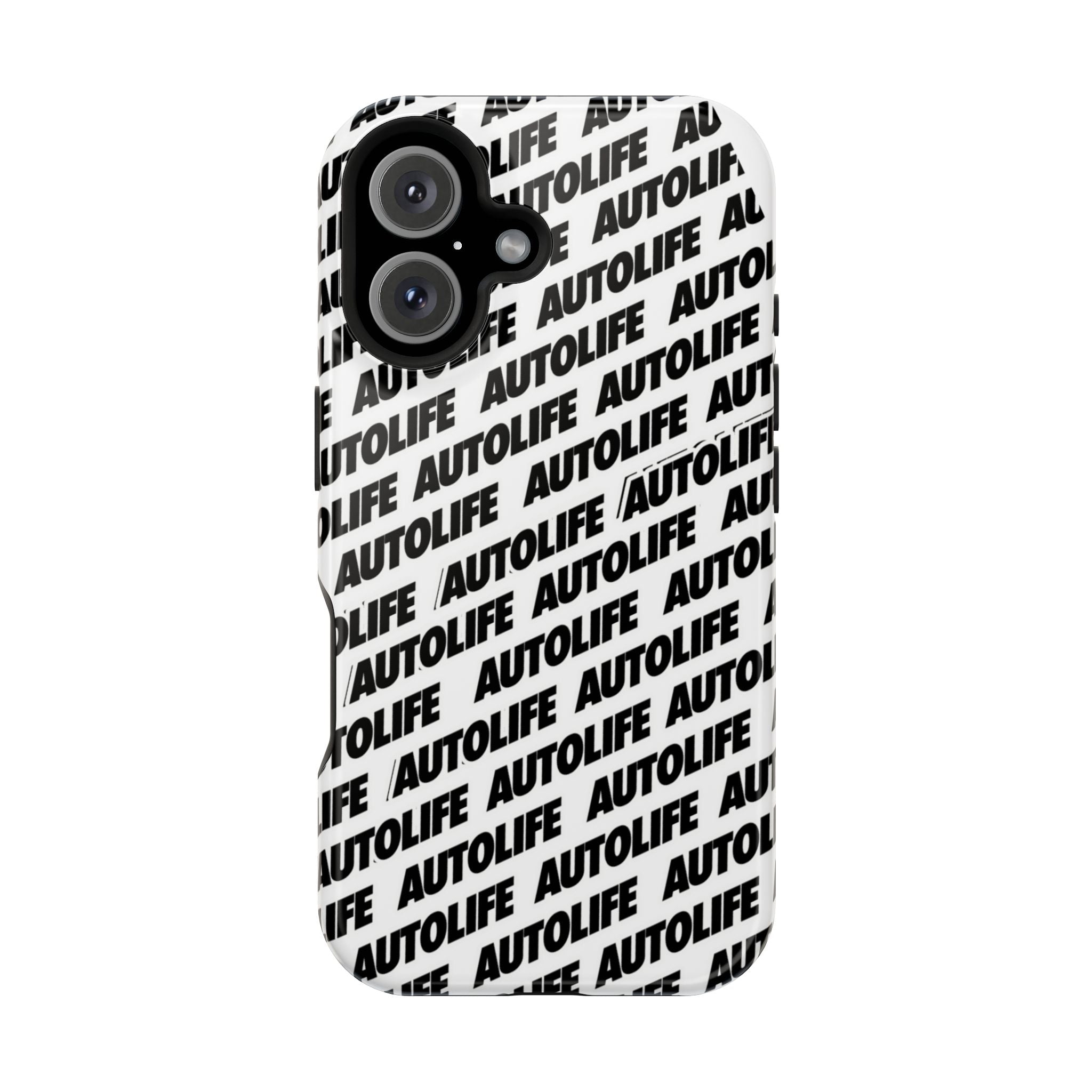 Autolife Repeat Pattern Impact-Resistant Phone Case