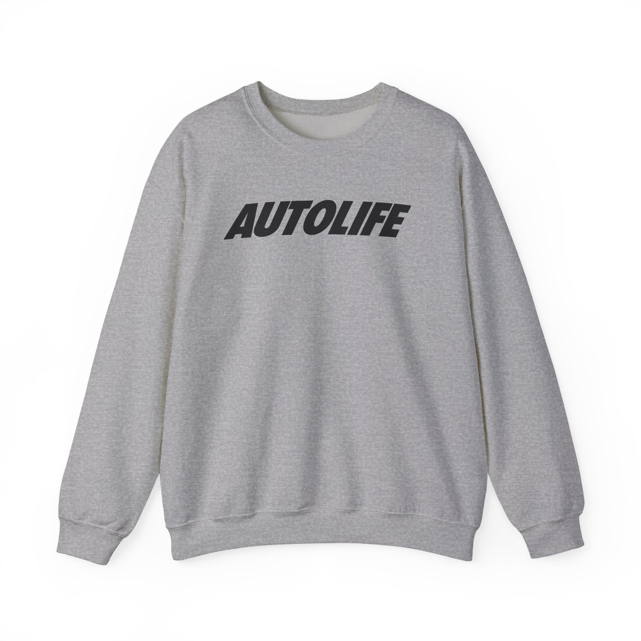 ALTV. Logo Sweatshirt — Minimal White Crewneck