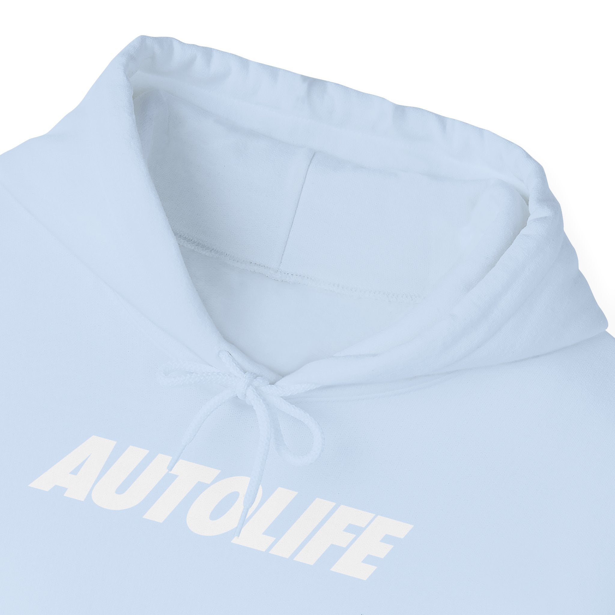 AutoLife Hoodie — Automotive Lifestyle Pullover with 'AUTOLIFE' Graphic