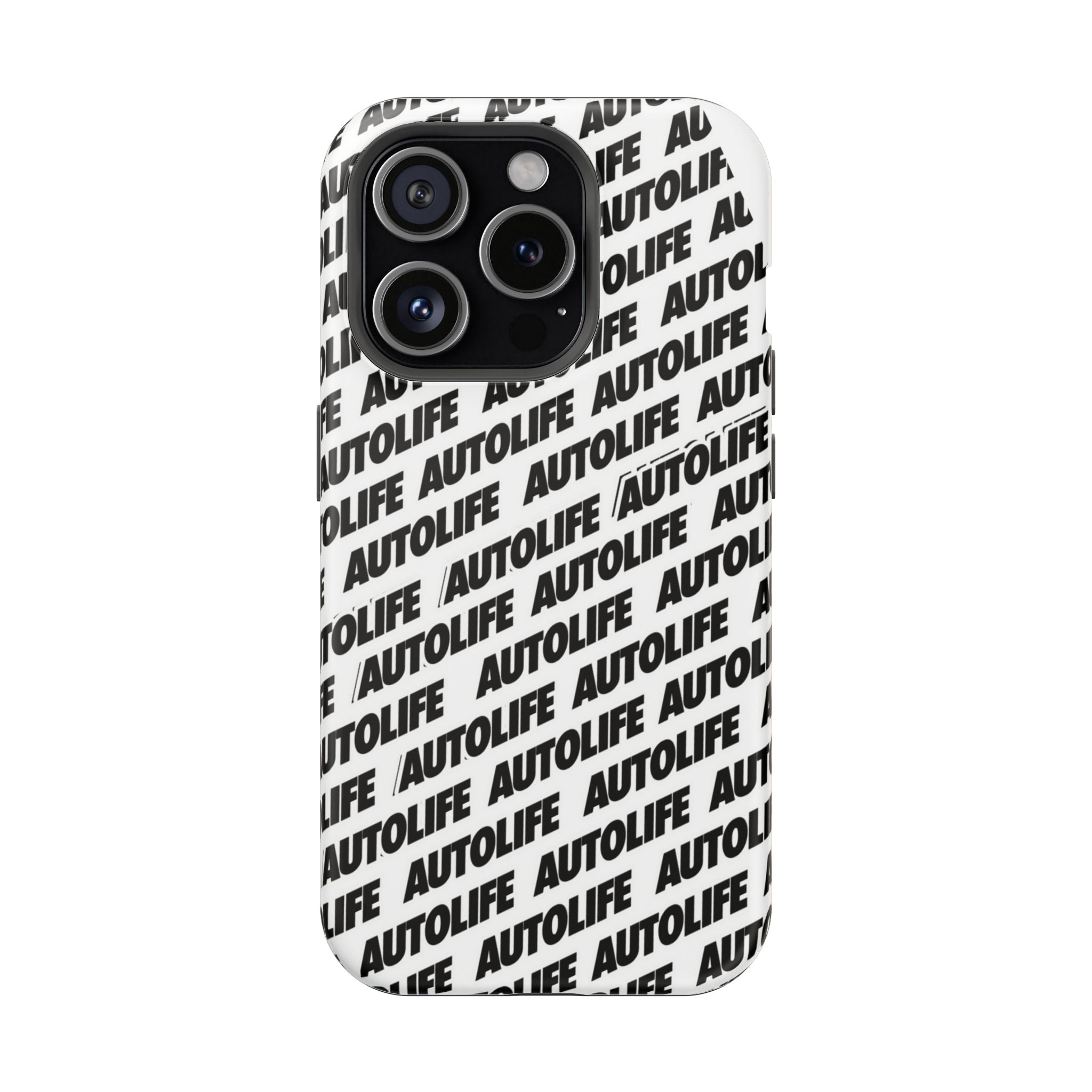 Autolife Repeat Pattern Impact-Resistant Phone Case