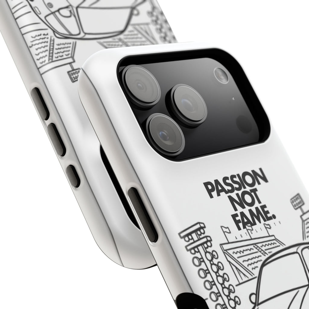 Impact-Resistant Phone Case — "Passion Not Fame" Drag Civic
