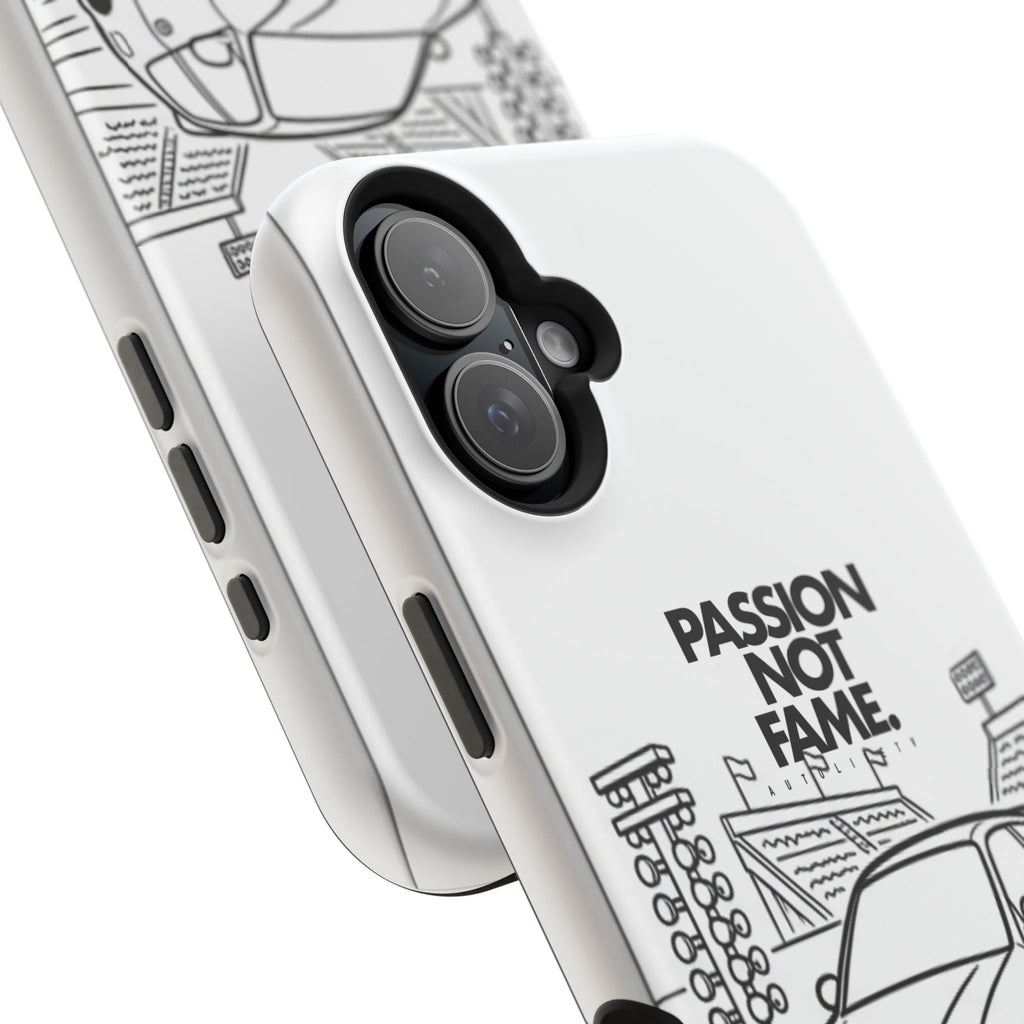 Impact-Resistant Phone Case — "Passion Not Fame" Drag Civic
