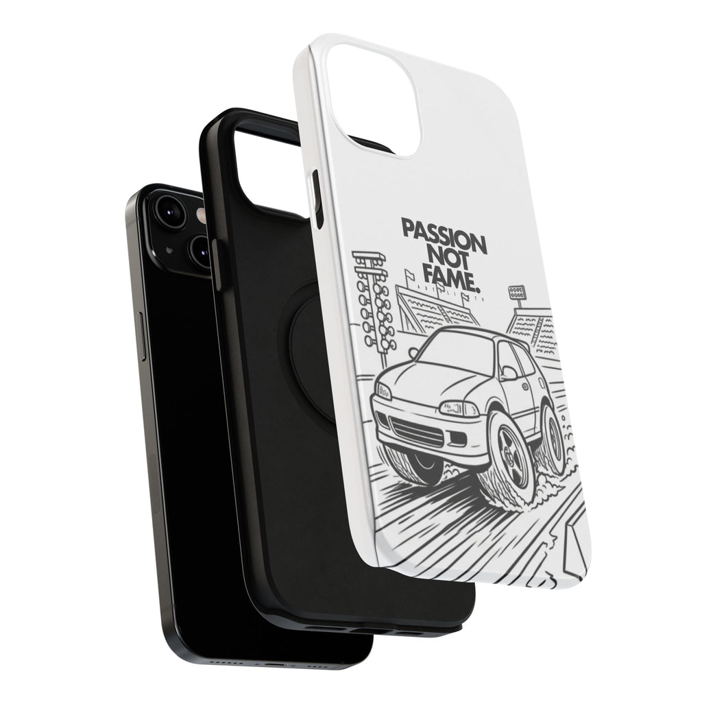 Impact-Resistant Phone Case — "Passion Not Fame" Drag Civic