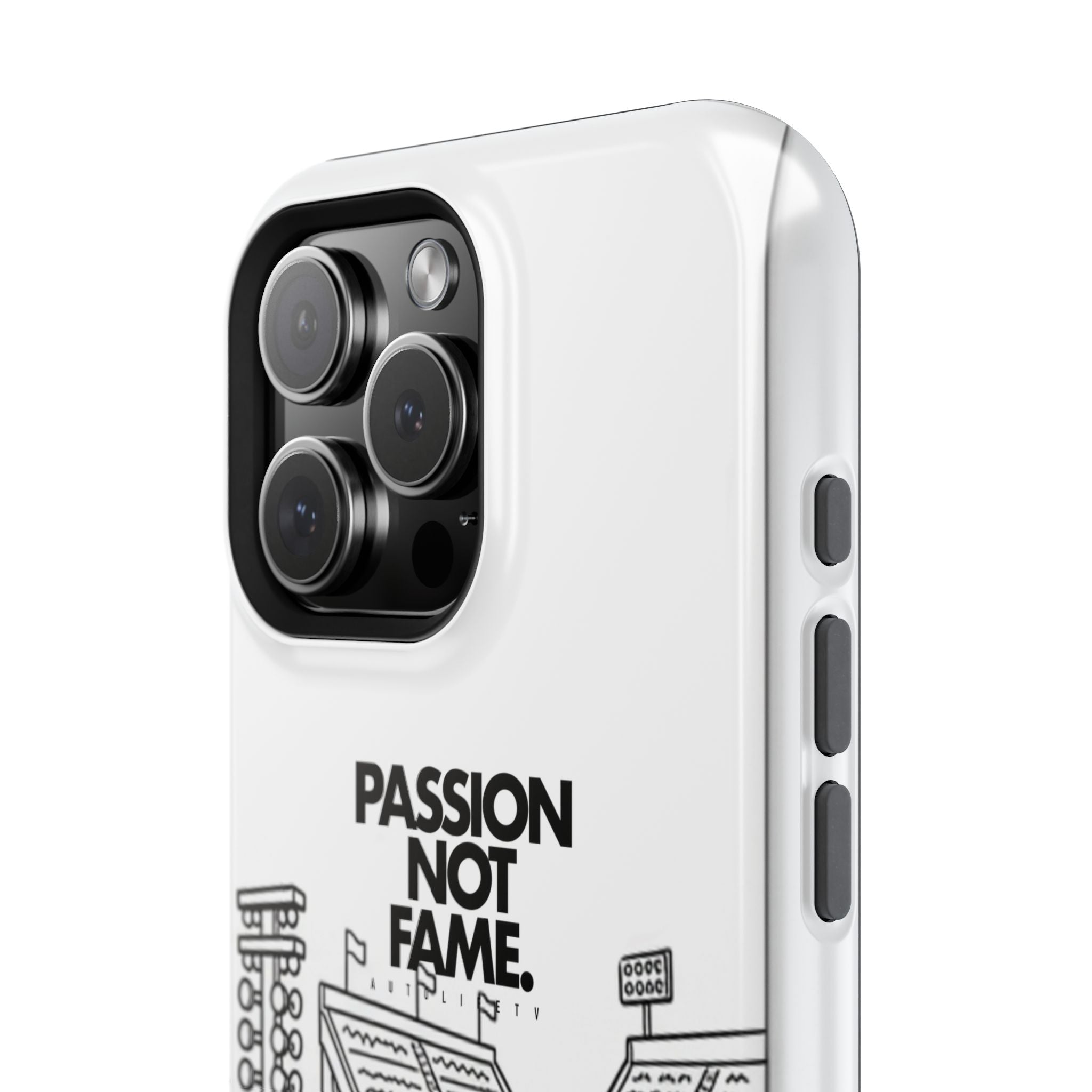 Impact-Resistant Phone Case — "Passion Not Fame" Drag Civic