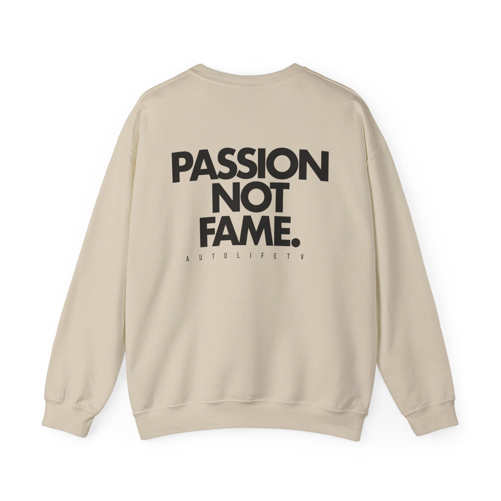 ALTV. Logo Sweatshirt — Minimal White Crewneck