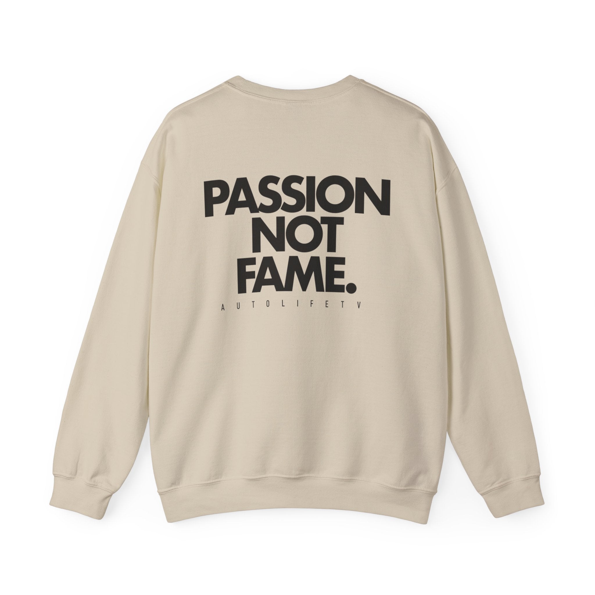 ALTV. Logo Sweatshirt — Minimal White Crewneck