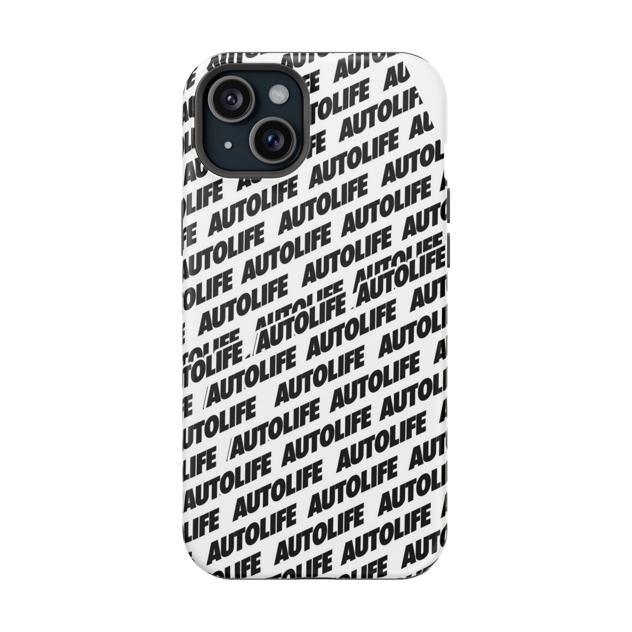 Autolife Repeat Pattern Impact-Resistant Phone Case