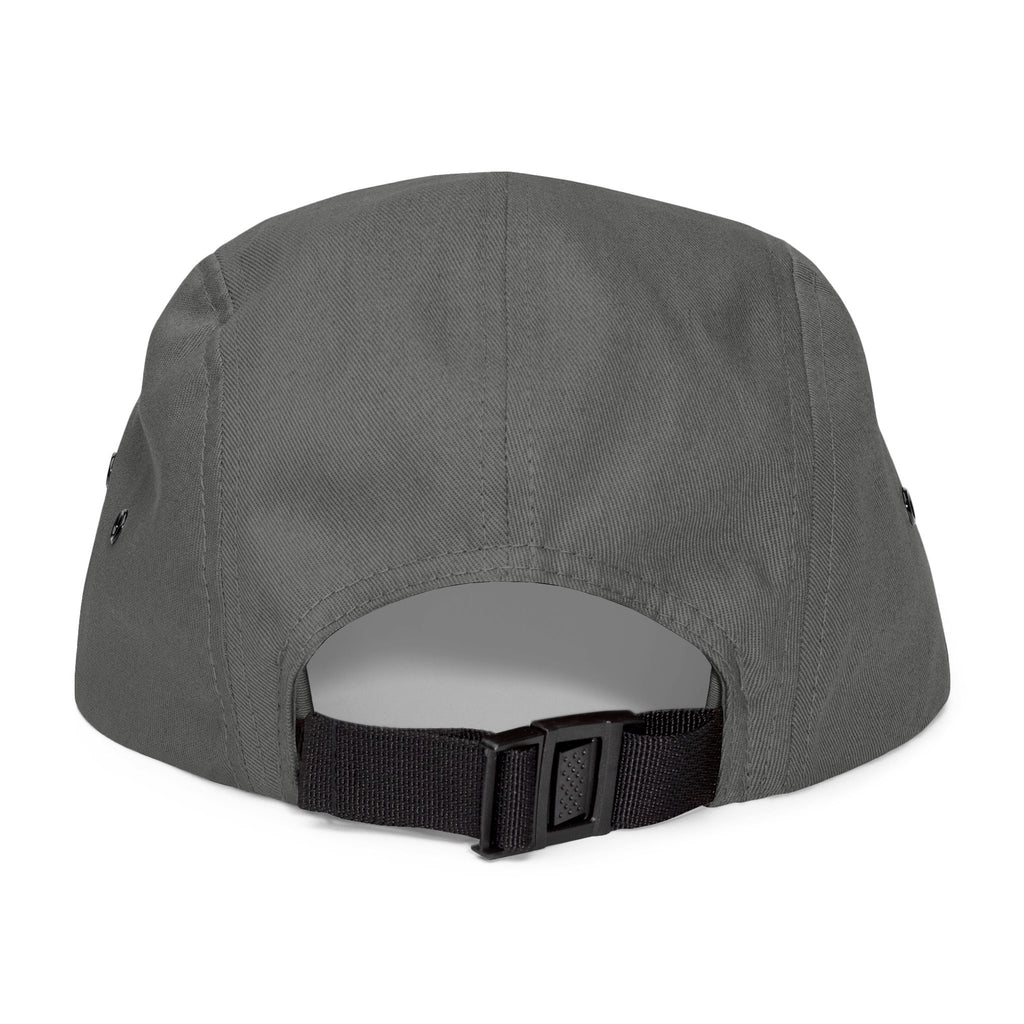 5-Panel Cap — "Passion Not Fame" Embroidered Cotton Camp Hat