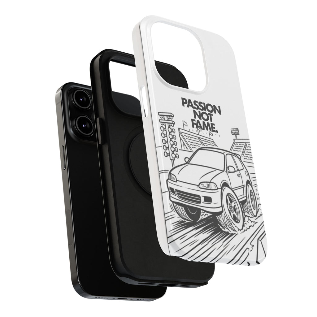 Impact-Resistant Phone Case — "Passion Not Fame" Drag Civic