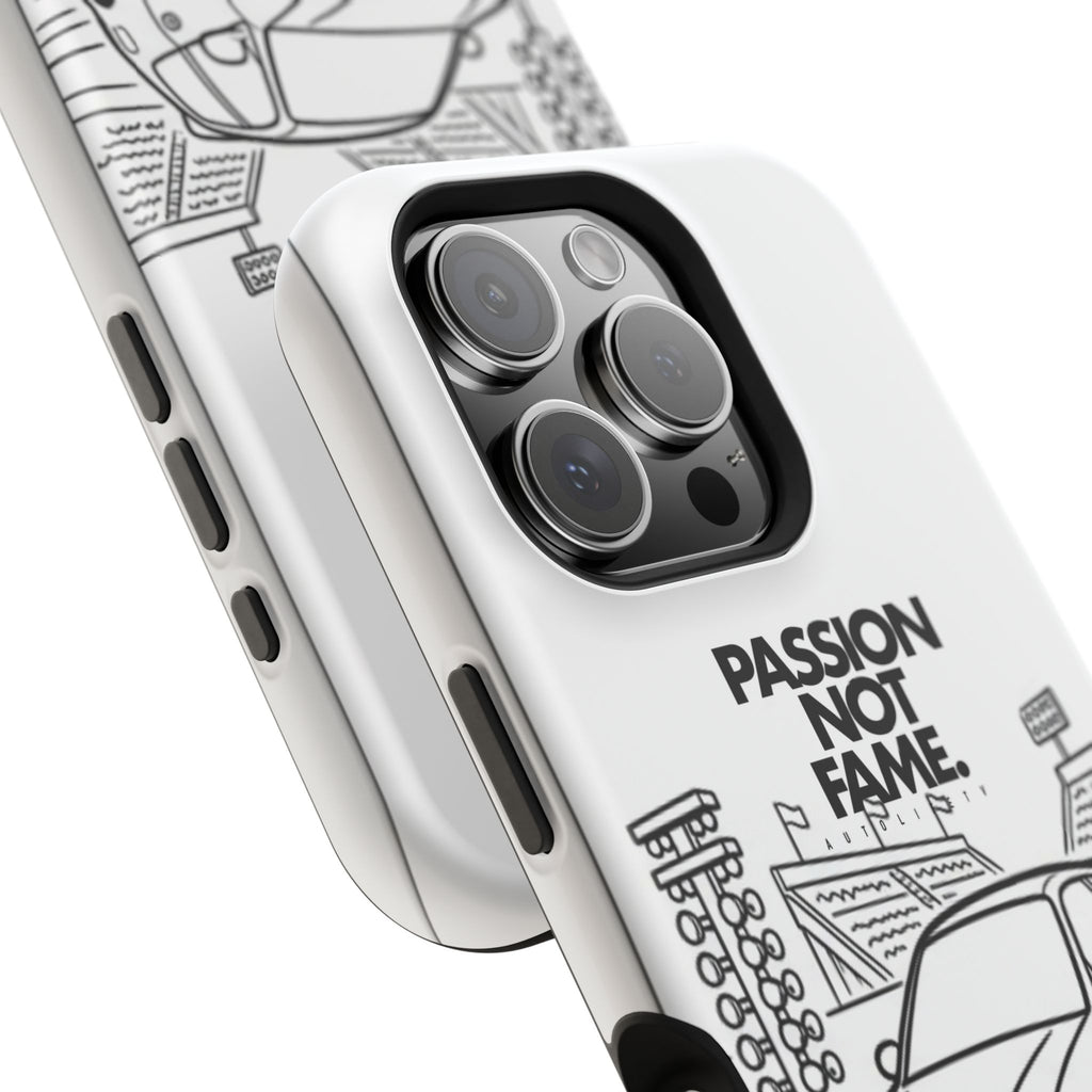 Impact-Resistant Phone Case — "Passion Not Fame" Drag Civic
