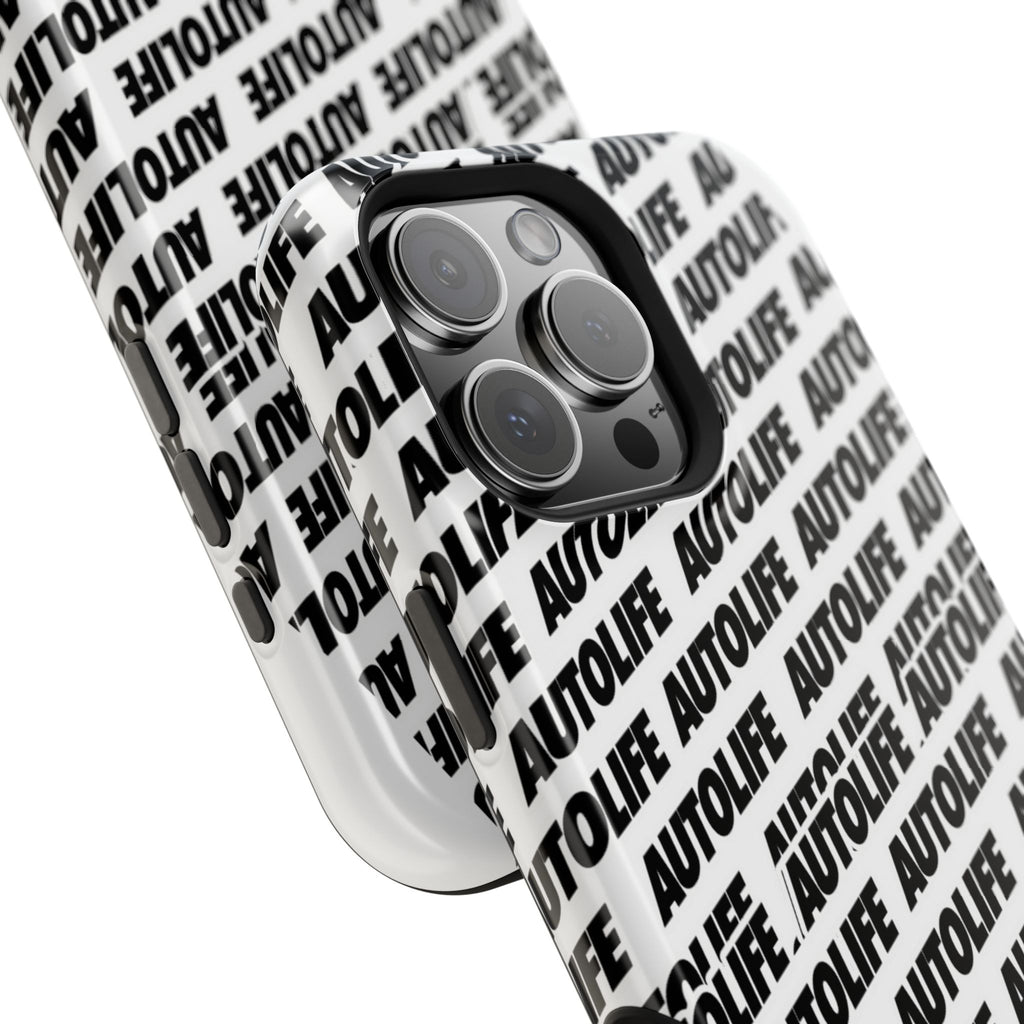 Autolife Repeat Pattern Impact-Resistant Phone Case