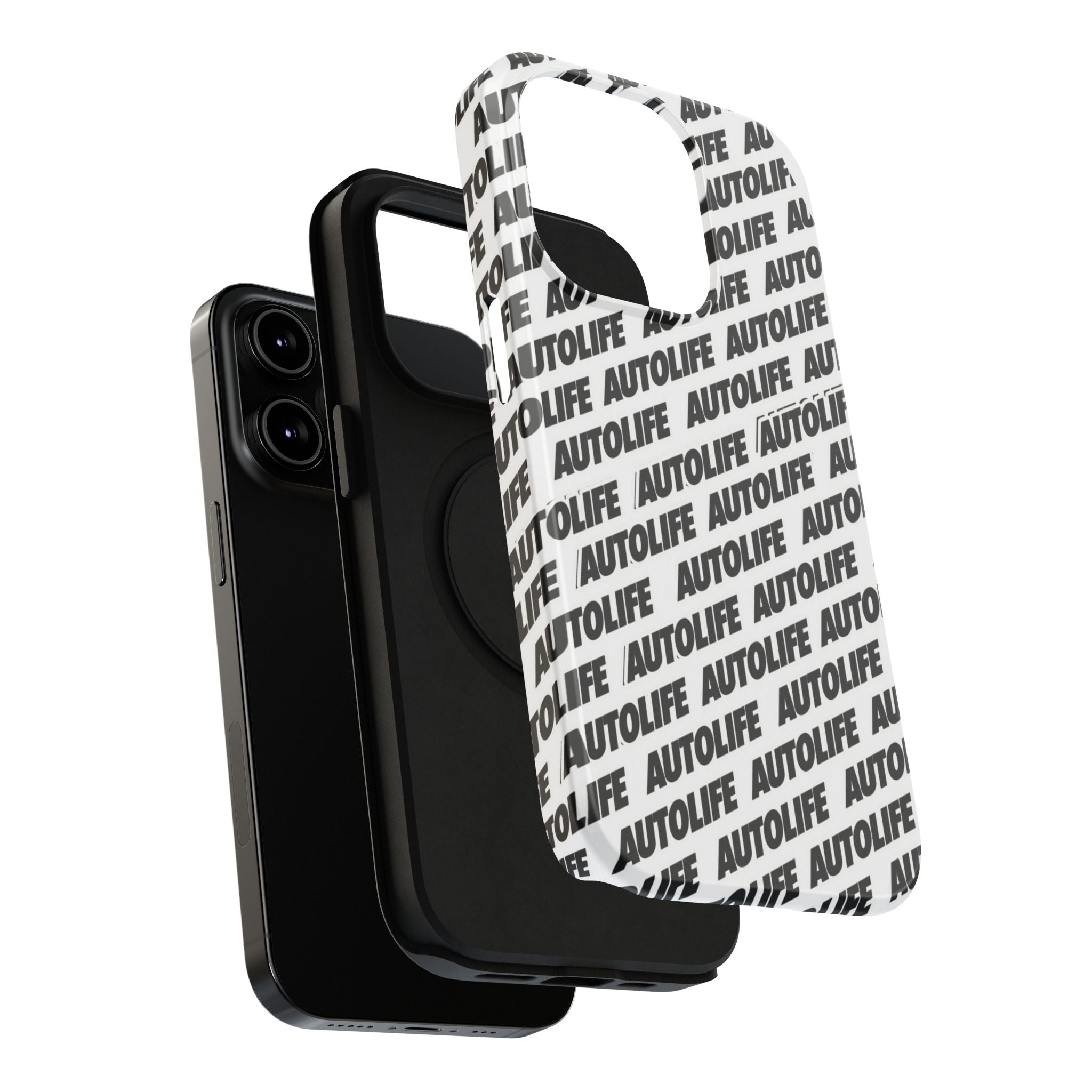 Autolife Repeat Pattern Impact-Resistant Phone Case