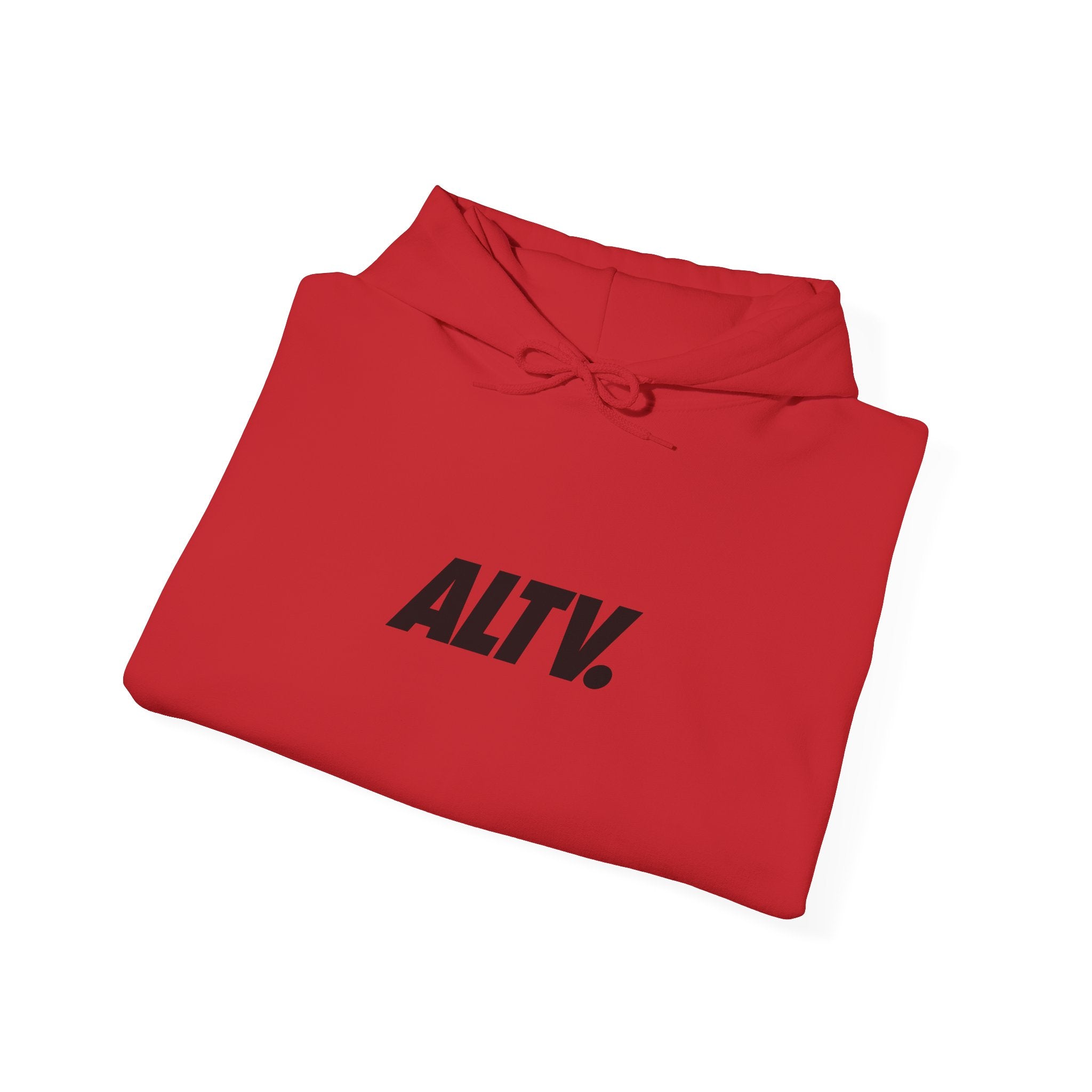 ALTV. Minimal Logo Hoodie — Modern Streetwear Pullover