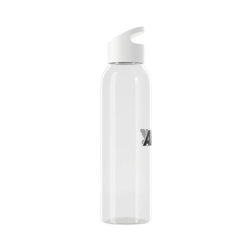 ALTV. Clear Sky Water Bottle — Minimal Logo Hydration Bottle