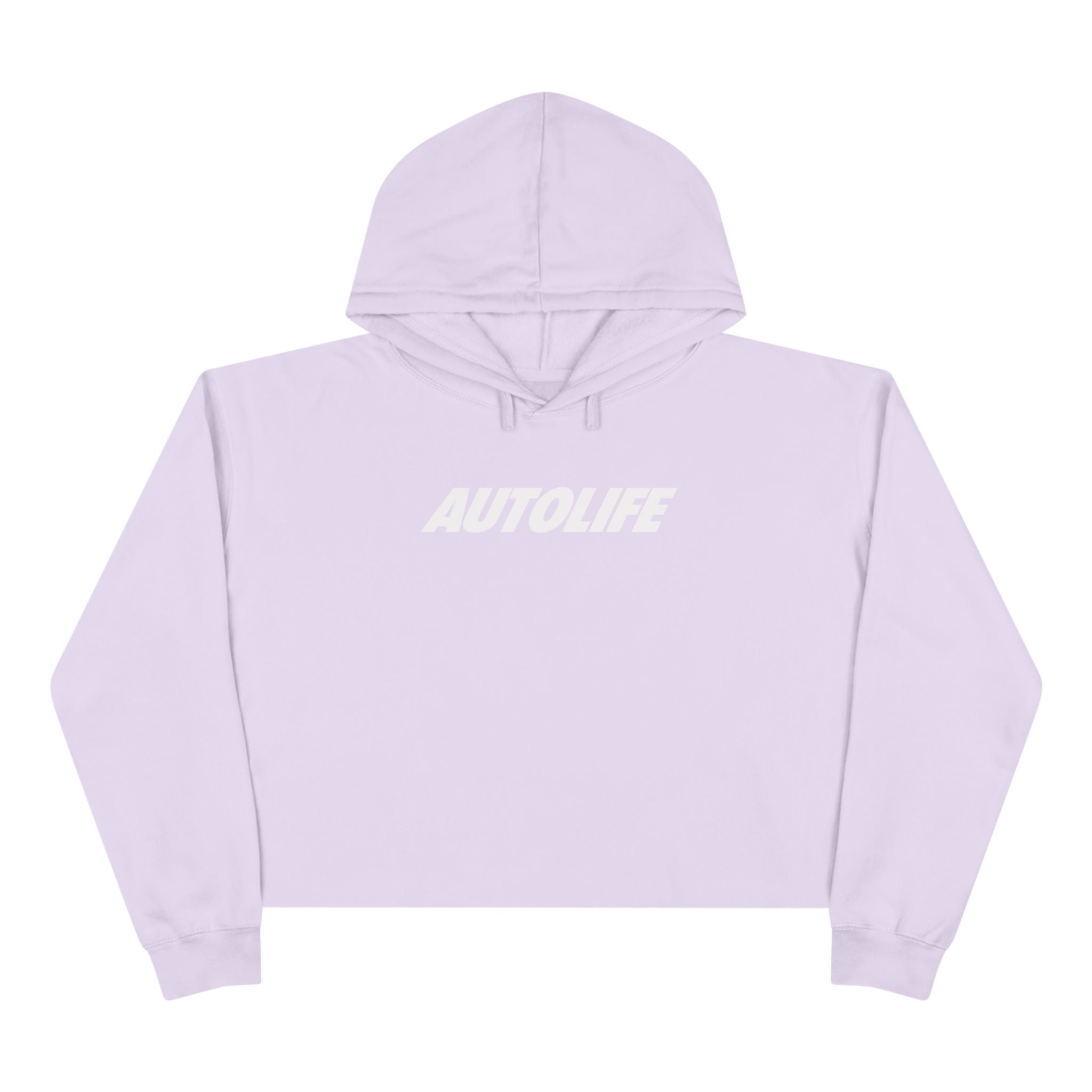 Autolife Cropped Hoodie — 'PASSION NOT FAME' Streetwear
