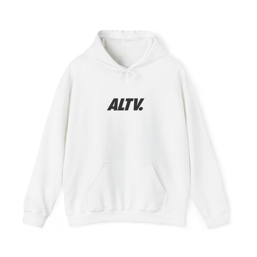 ALTV. Minimal Logo Hoodie — Modern Streetwear Pullover