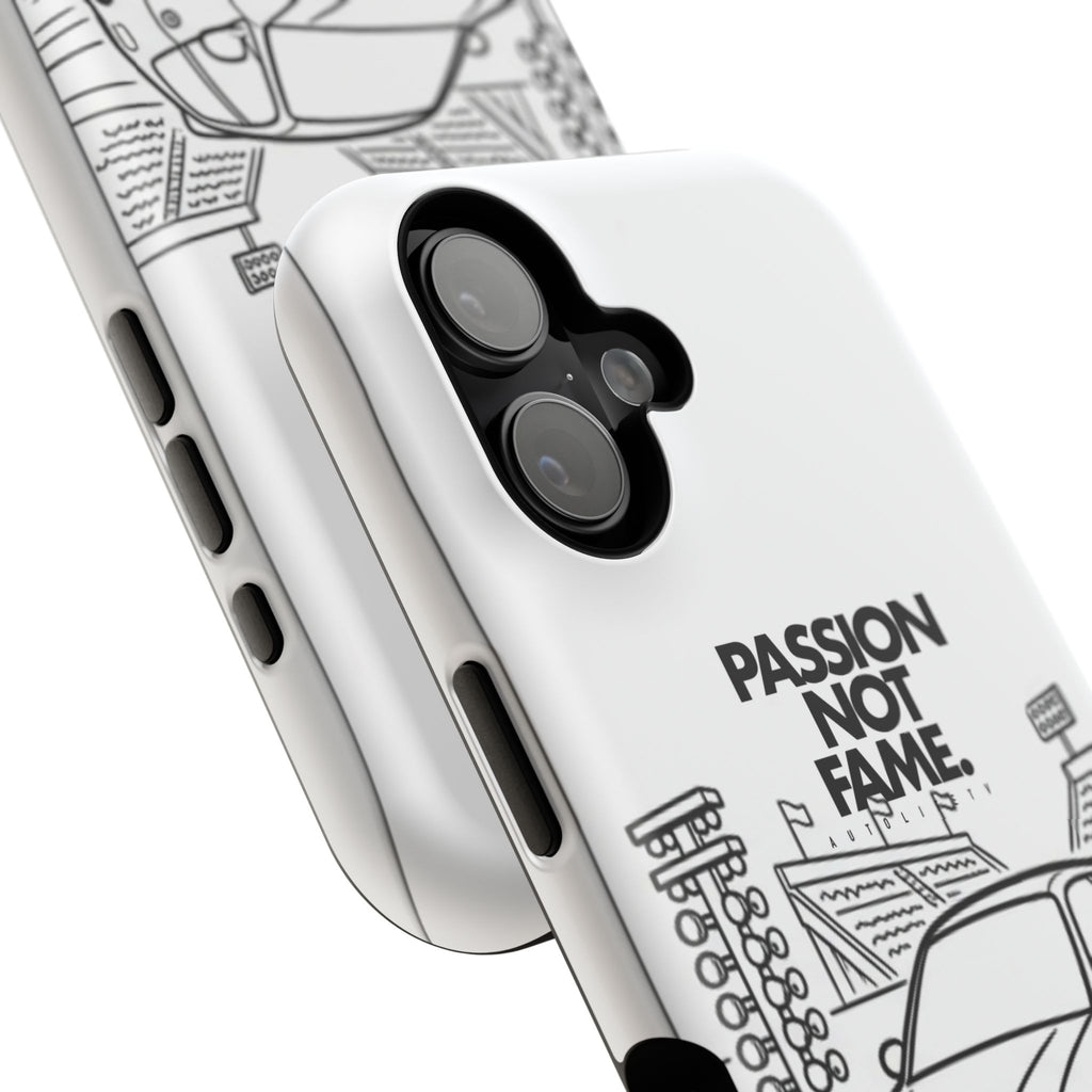 Impact-Resistant Phone Case — "Passion Not Fame" Drag Civic