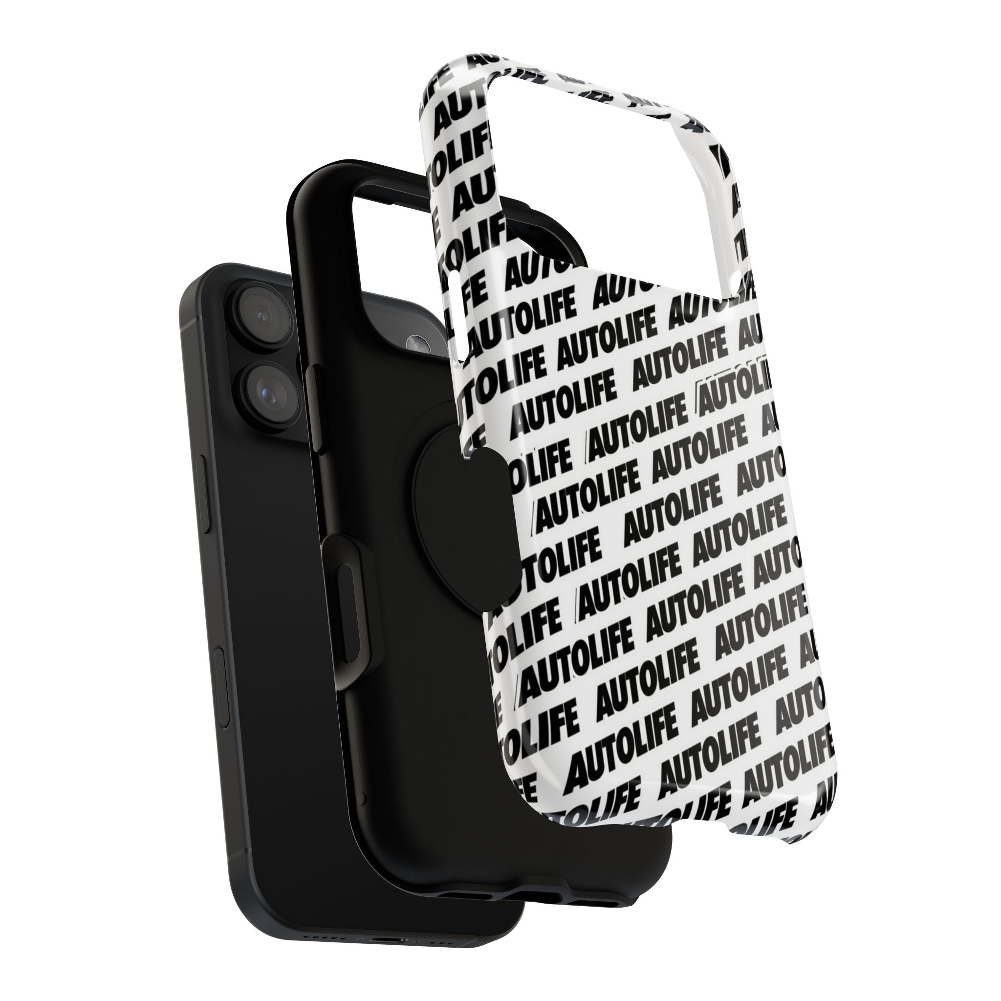 Autolife Repeat Pattern Impact-Resistant Phone Case