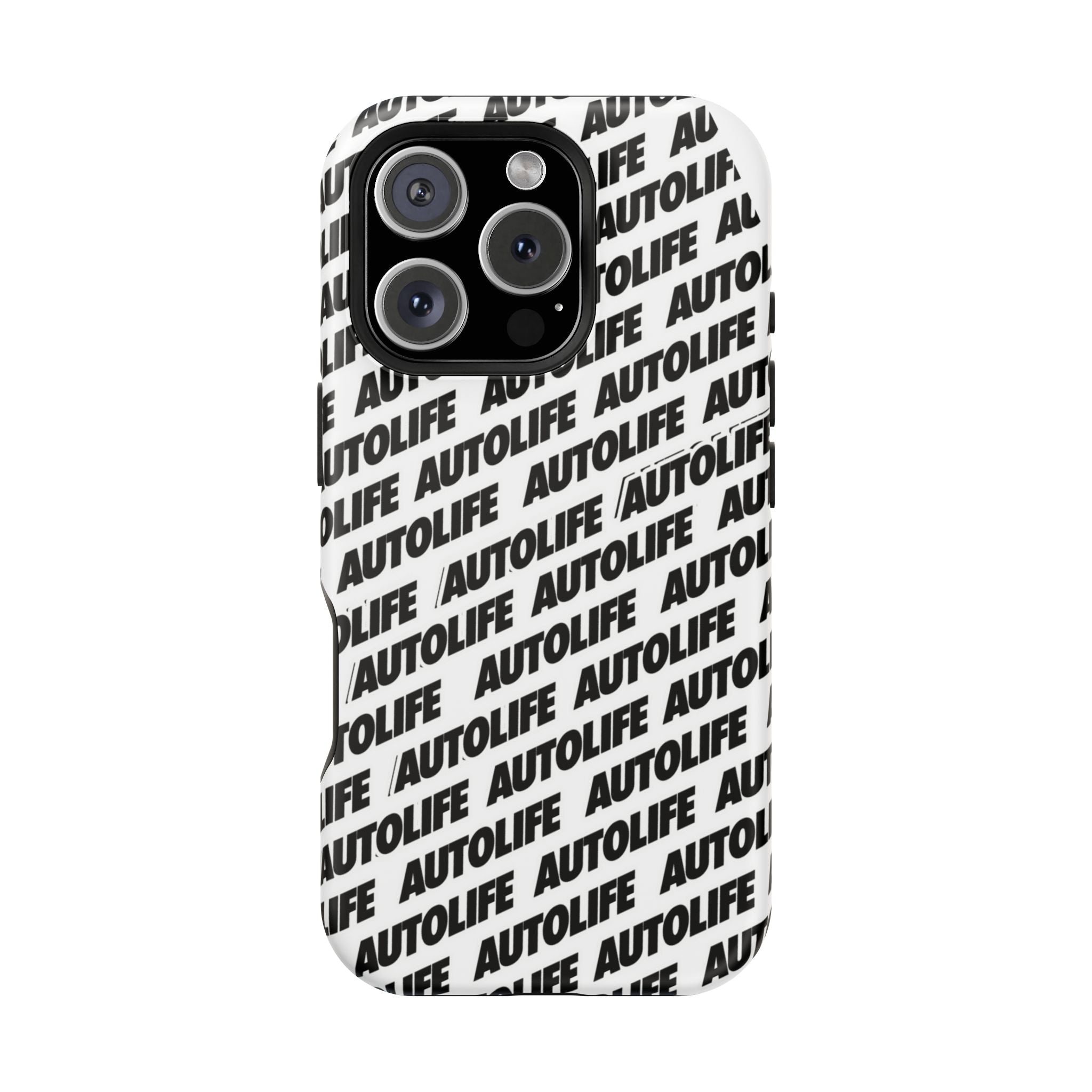 Autolife Repeat Pattern Impact-Resistant Phone Case