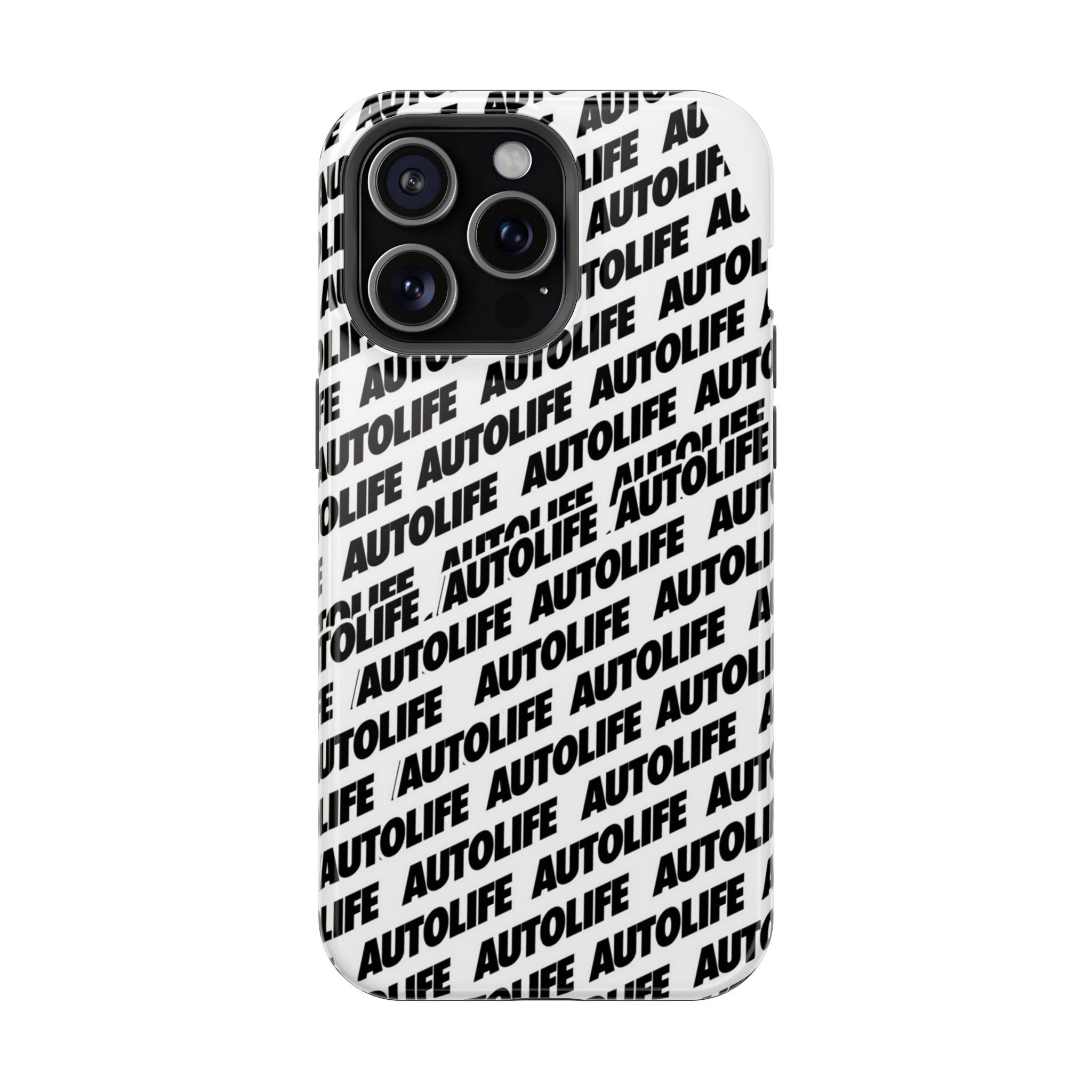 Autolife Repeat Pattern Impact-Resistant Phone Case