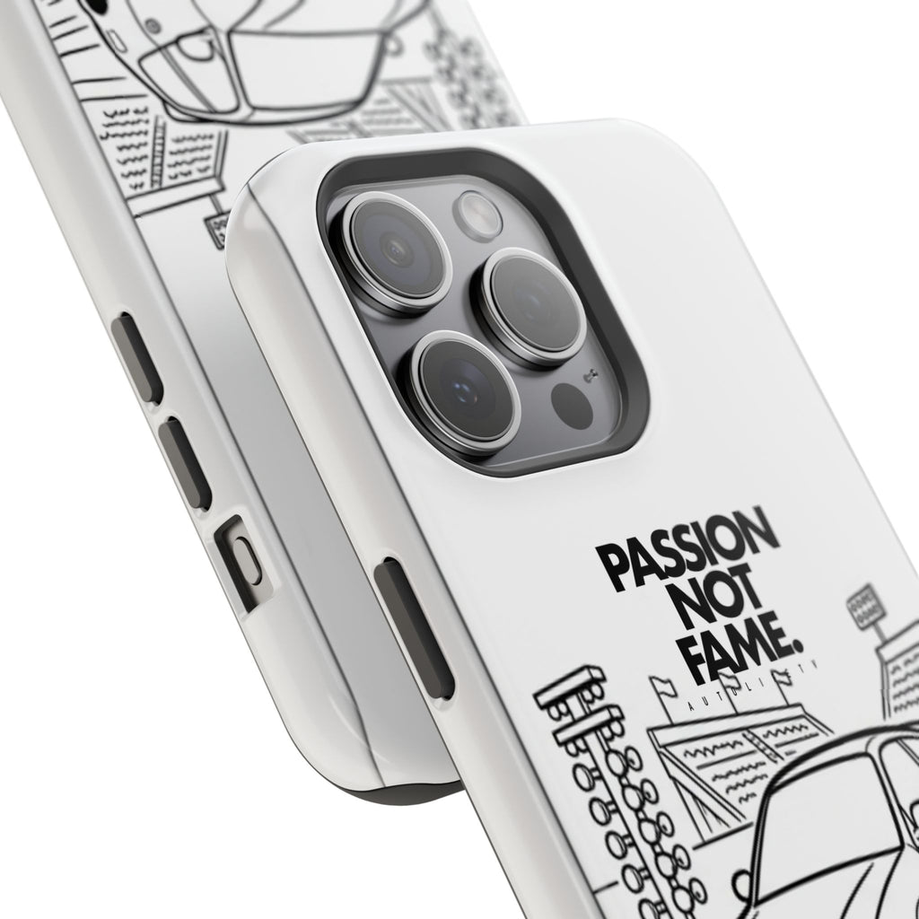 Impact-Resistant Phone Case — "Passion Not Fame" Drag Civic