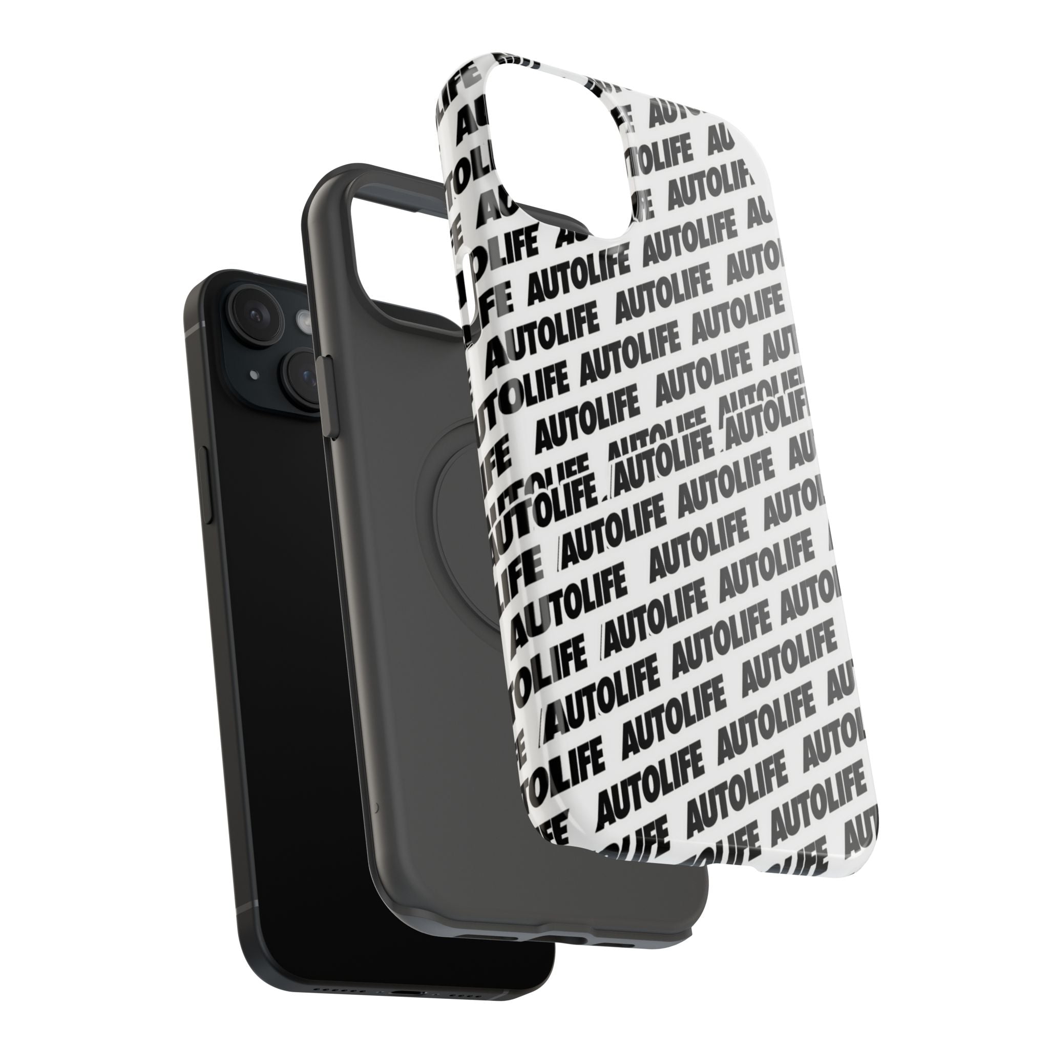 Autolife Repeat Pattern Impact-Resistant Phone Case