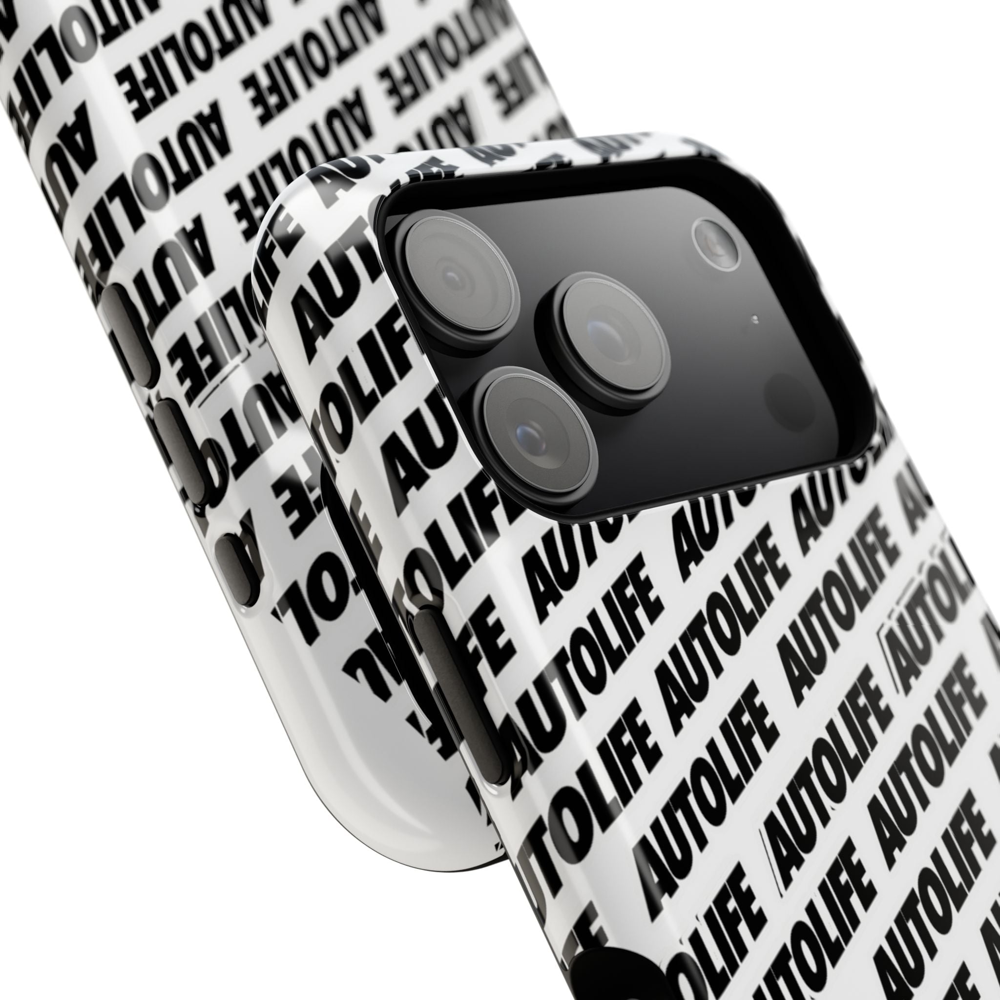 Autolife Repeat Pattern Impact-Resistant Phone Case