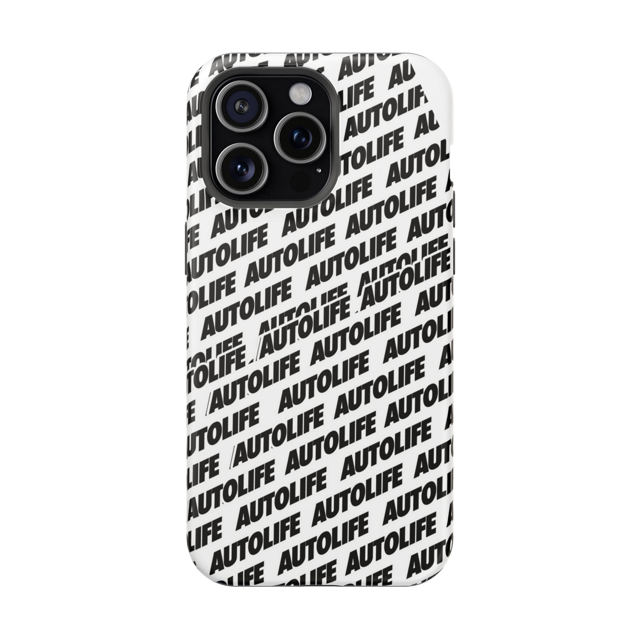 Autolife Repeat Pattern Impact-Resistant Phone Case