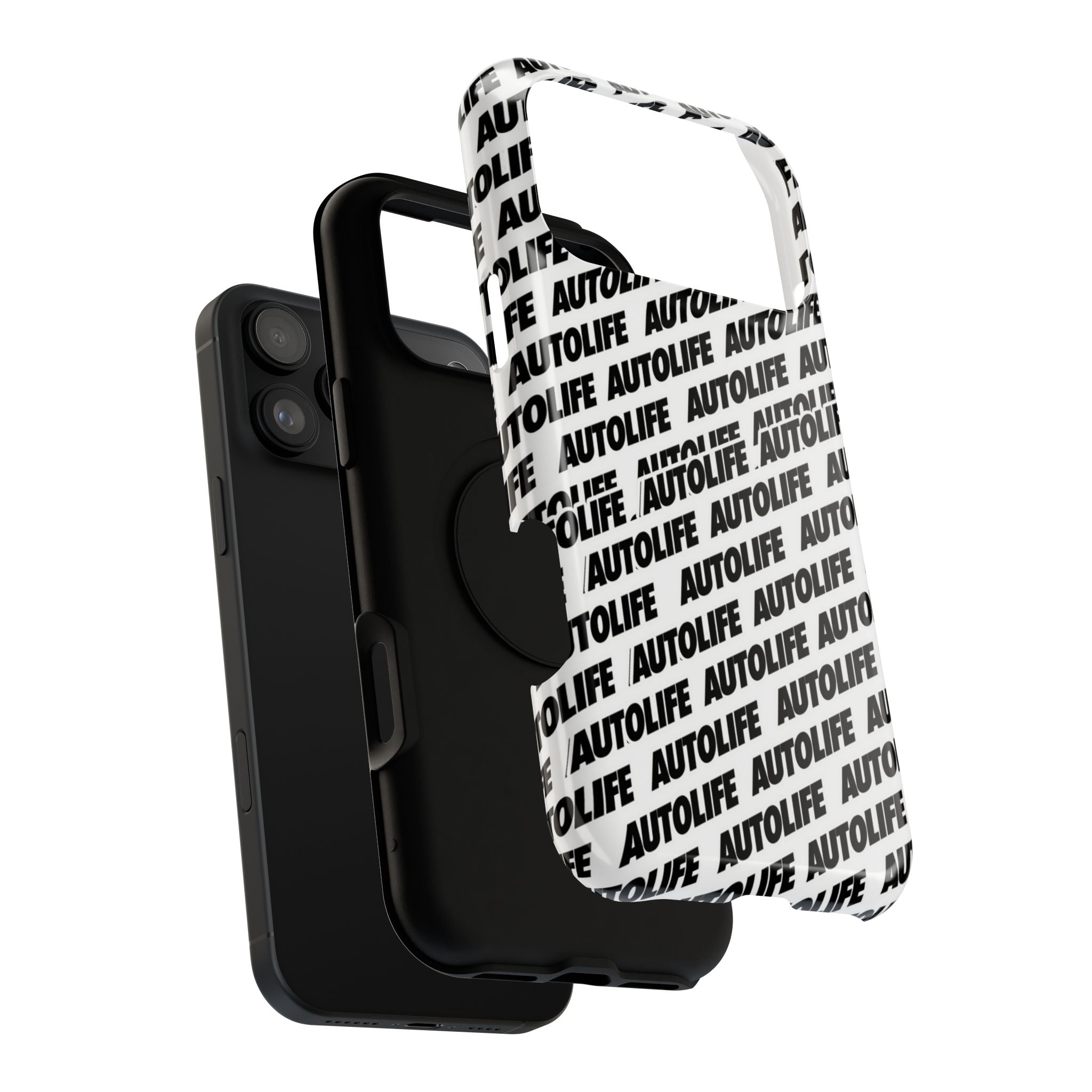 Autolife Repeat Pattern Impact-Resistant Phone Case