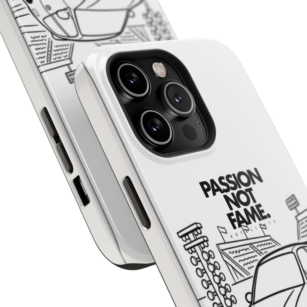 Impact-Resistant Phone Case — "Passion Not Fame" Drag Civic
