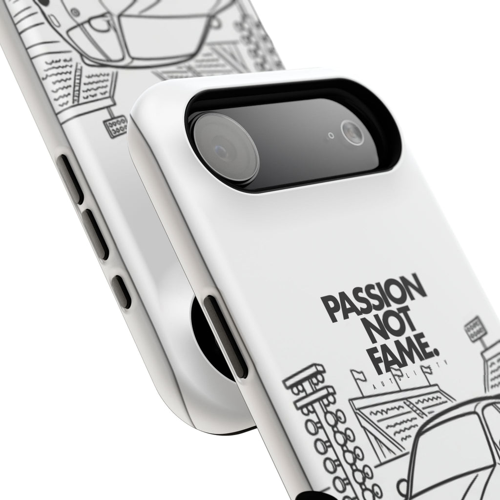 Impact-Resistant Phone Case — "Passion Not Fame" Drag Civic