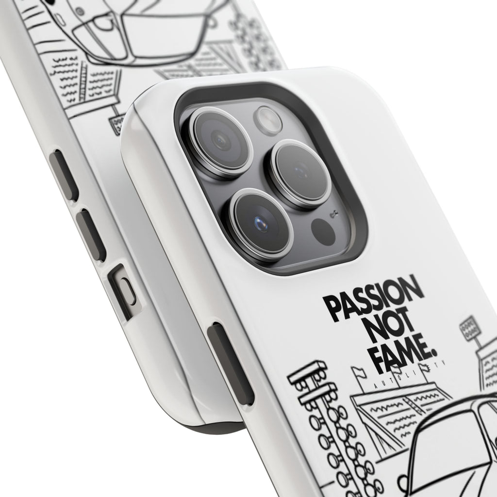 Impact-Resistant Phone Case — "Passion Not Fame" Drag Civic