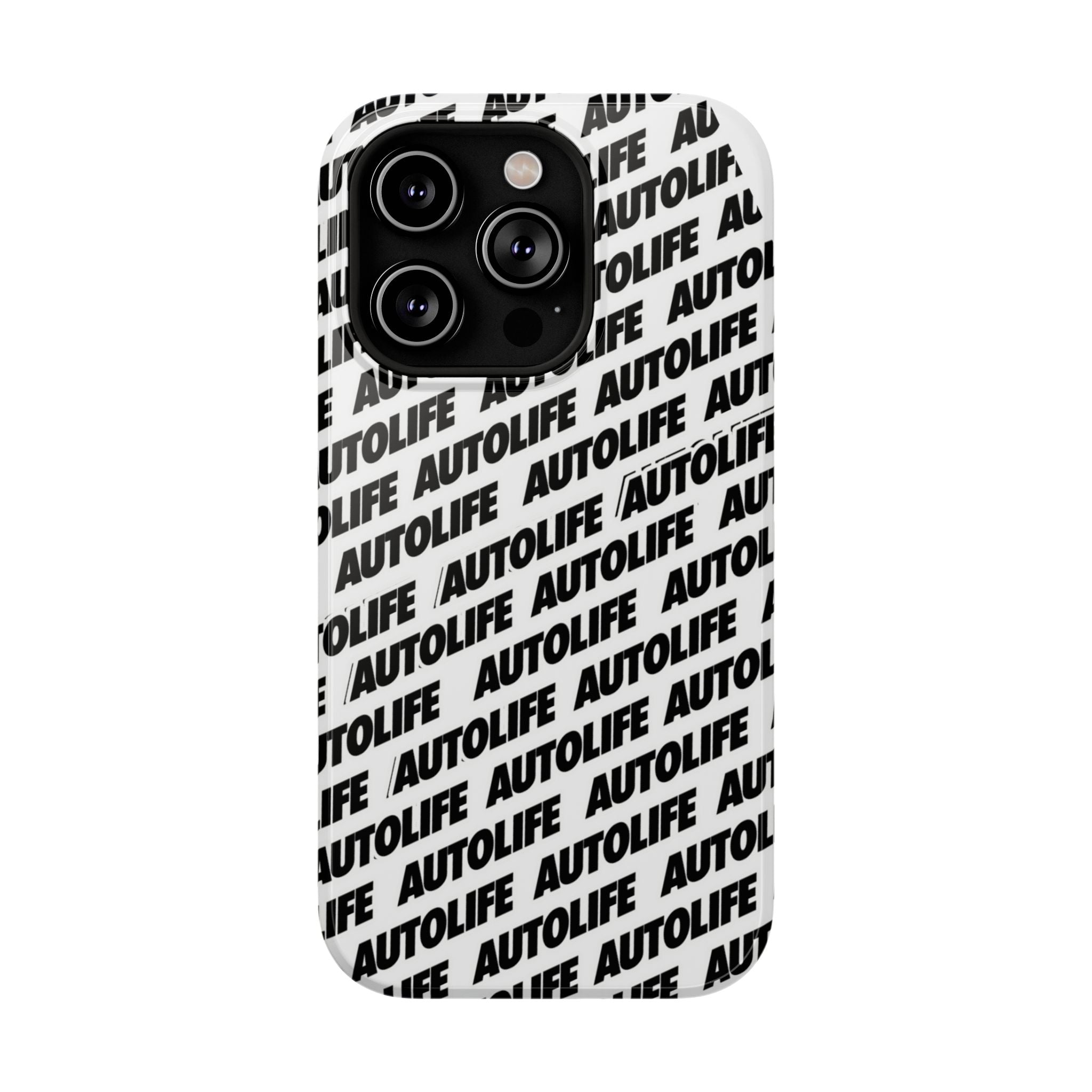 Autolife Repeat Pattern Impact-Resistant Phone Case