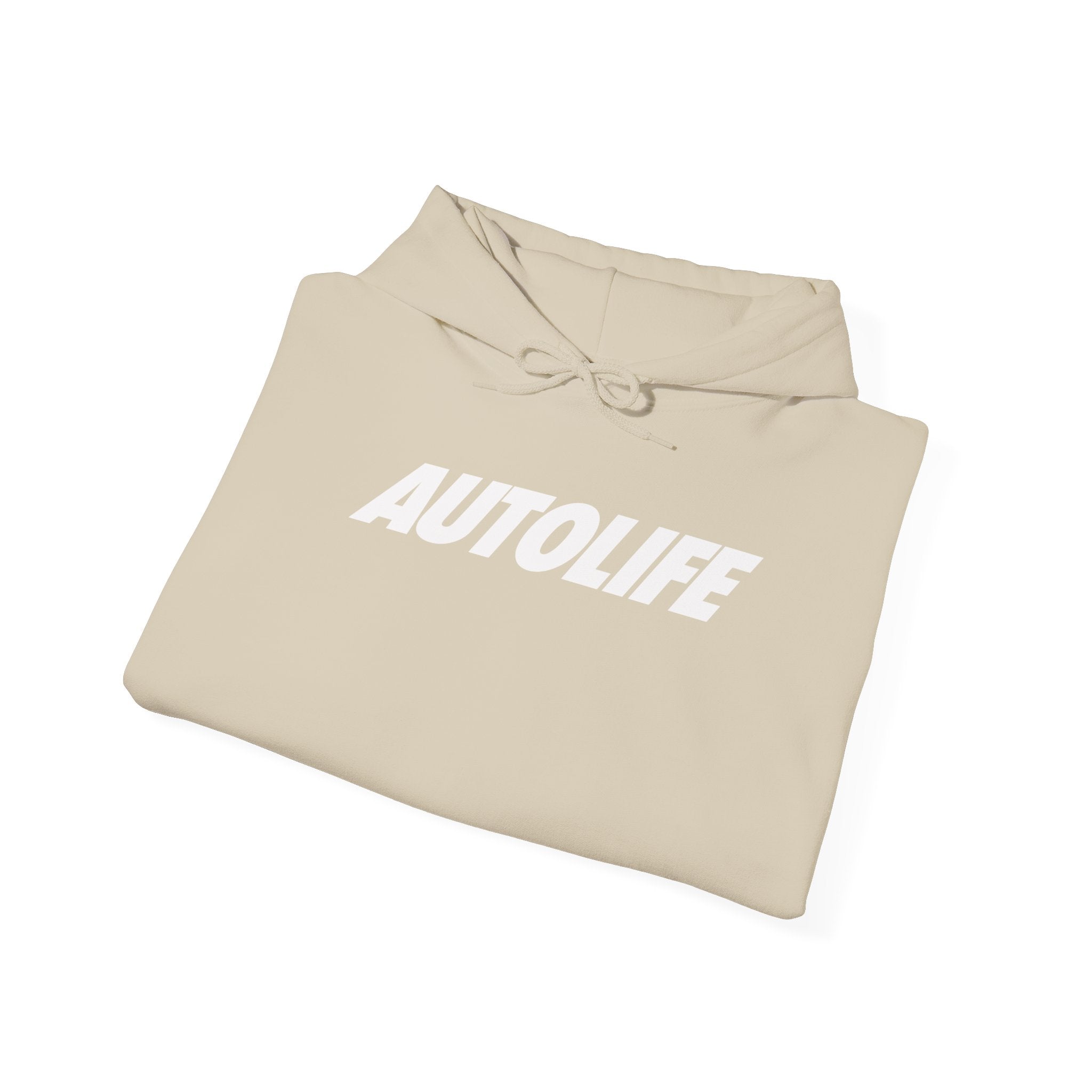 AutoLife Hoodie — Automotive Lifestyle Pullover with 'AUTOLIFE' Graphic