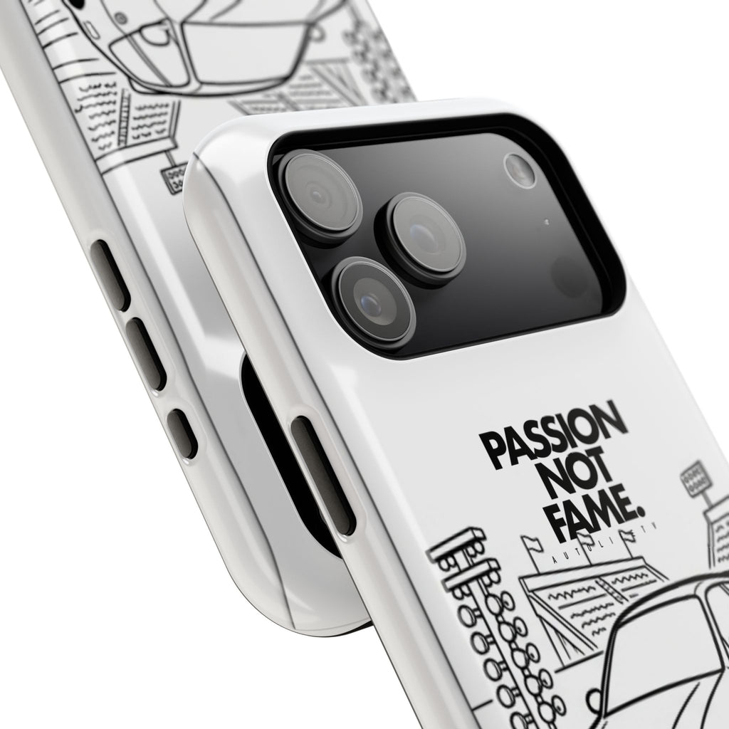 Impact-Resistant Phone Case — "Passion Not Fame" Drag Civic