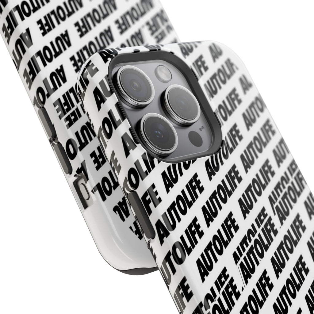 Autolife Repeat Pattern Impact-Resistant Phone Case