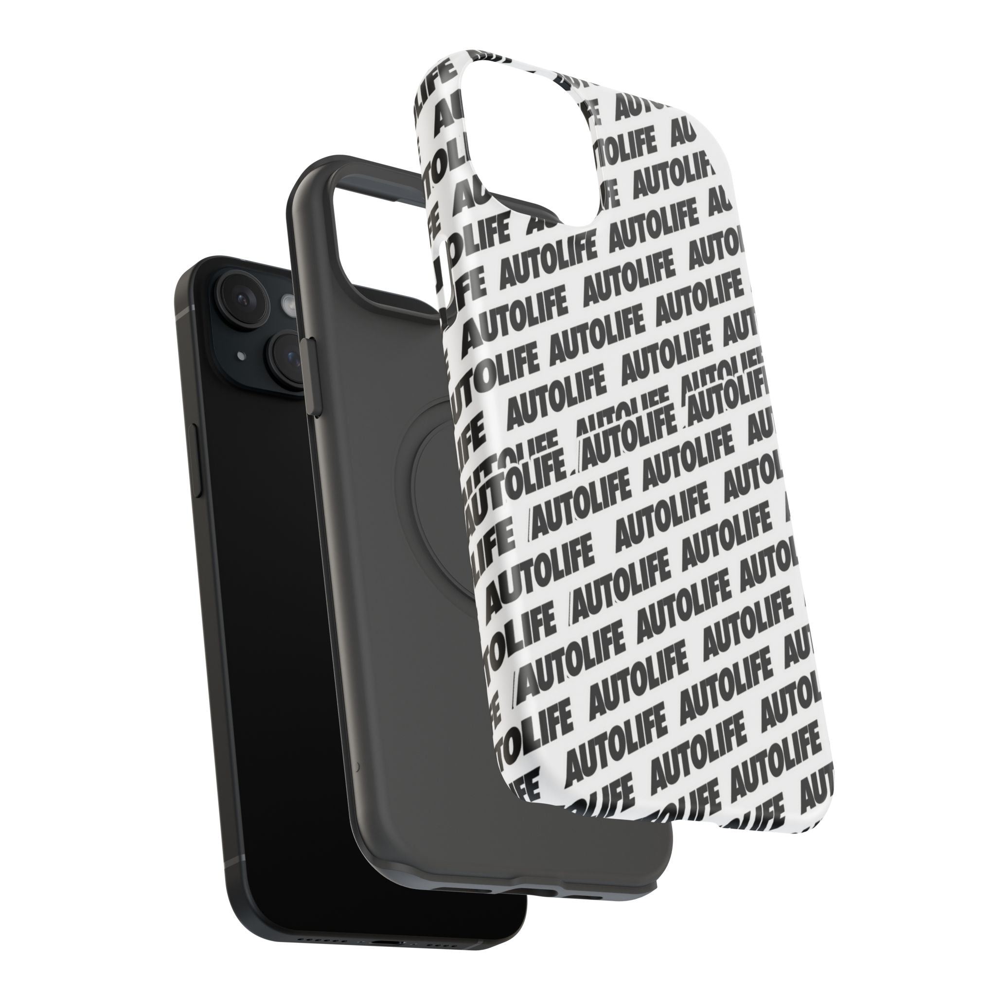 Autolife Repeat Pattern Impact-Resistant Phone Case