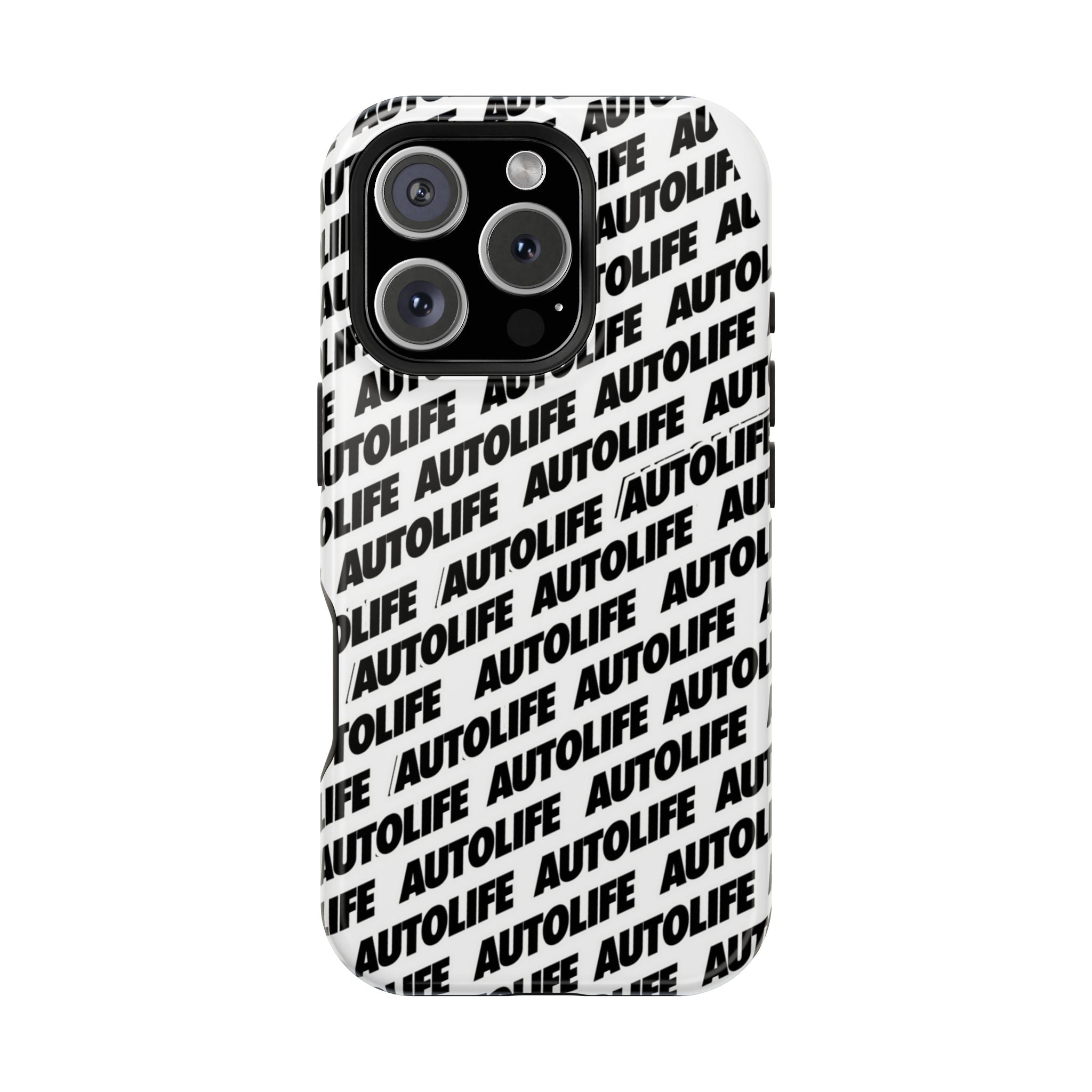 Autolife Repeat Pattern Impact-Resistant Phone Case