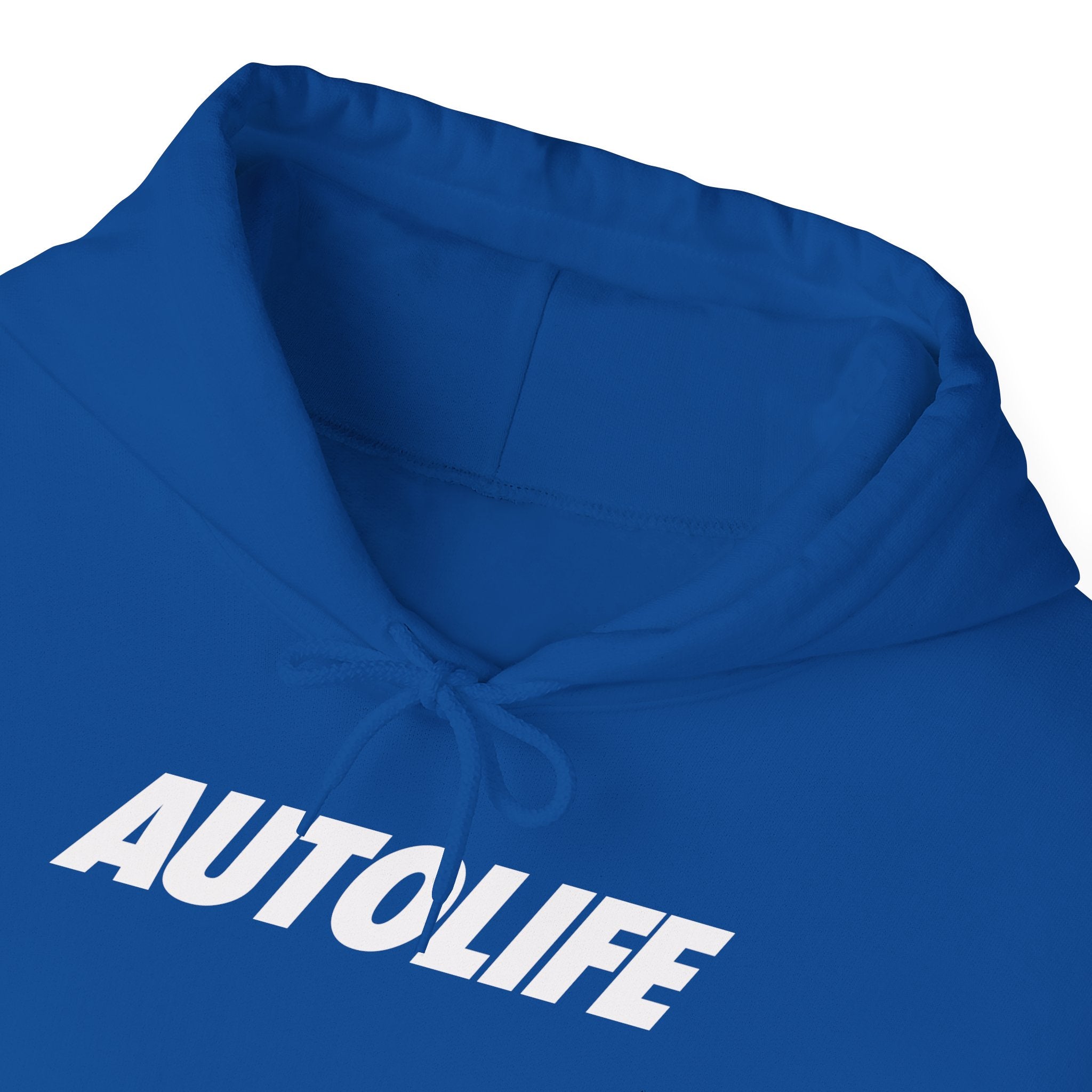 AutoLife Hoodie — Automotive Lifestyle Pullover with 'AUTOLIFE' Graphic